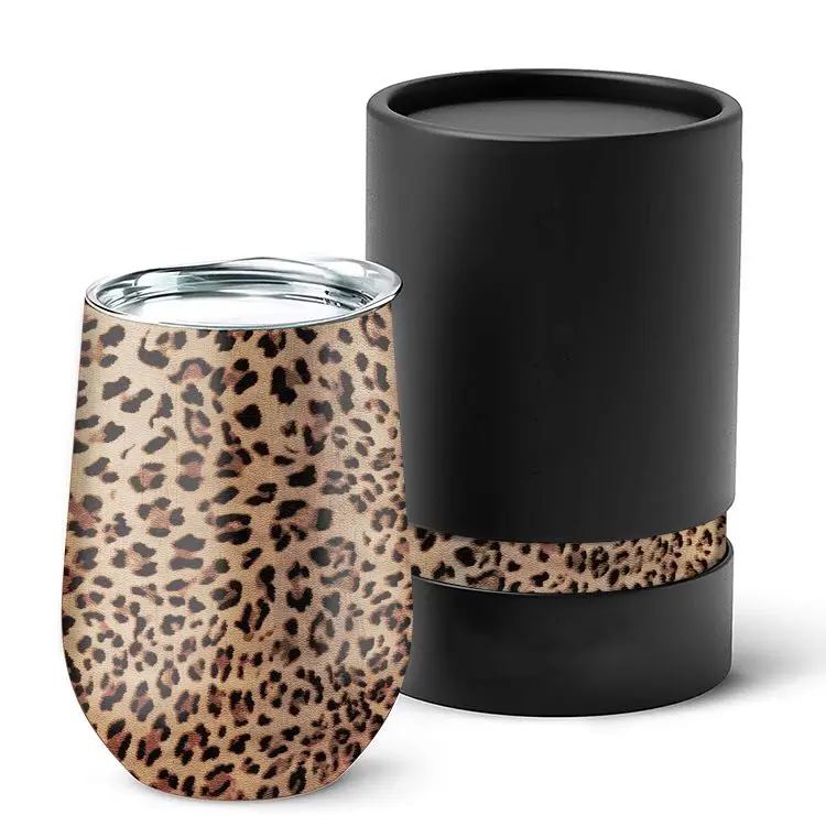 

Wholesale Promotion Epoxy Leopard Print 20oz Stainless Steel Straight Cup Vacuum Mug Travel Tumbler With Straw Vacuum Flask, Customized leopard printing