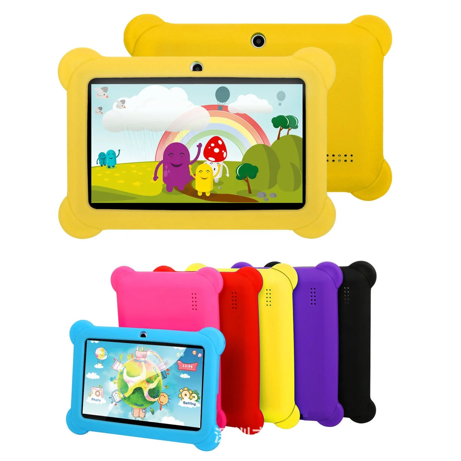 

Kids Learning Tablet Android 7 Inch Wifi Q88 A33 Smart Tab For Education Kids Tablet Education Tablet For Children Studying