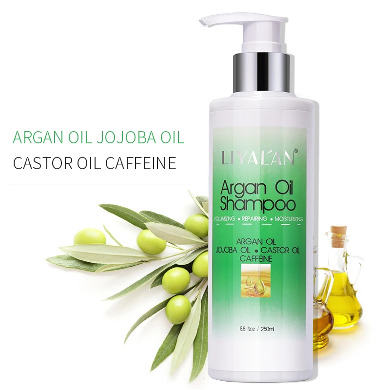 

Natural Protect Hair Organic Morocco Argan Oil Hair Shampoo, Green