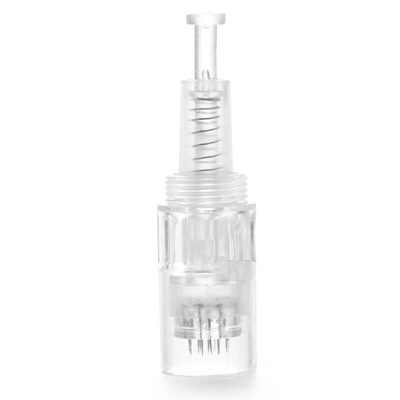 

Replaceable Screw slot needle cartridge 24 36 42 pins 3d 5d Nano derma pen microneedling cartridges