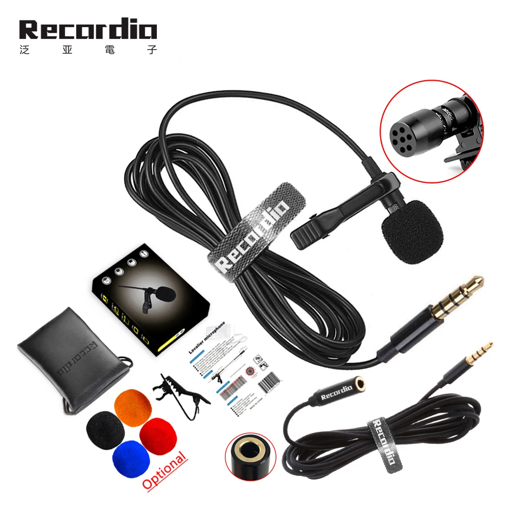 

GAM-140 Wholesale Price Wired Professional 3.5mm Jack Mini Lapel lavalier Microphone