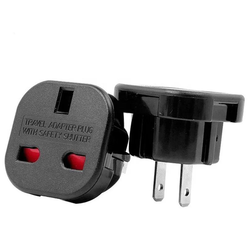 

cantell 2023 2pin Electrical American To World Plug Converter EU UK USA Universal International Travel Power Adapter