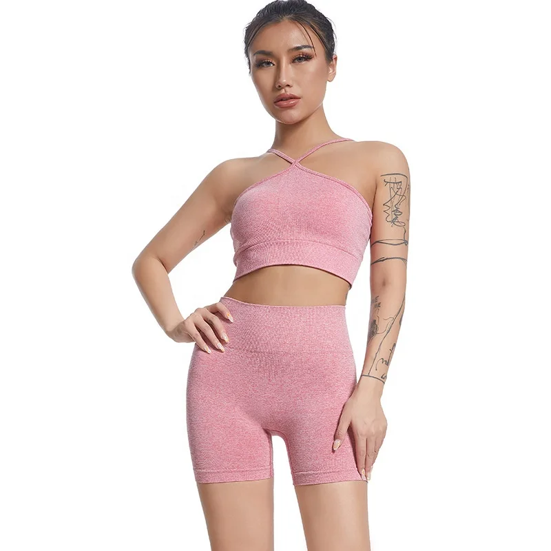 

Hot Selling Women Gym Wear Fitness Sets Ladies Yoga Set With Cheapest Price