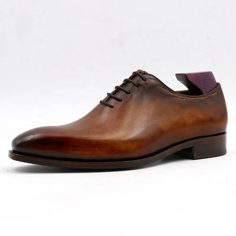 

Handmade custom oxford male shoes,high-end cowhide leather fashion Goodyear welted shoes