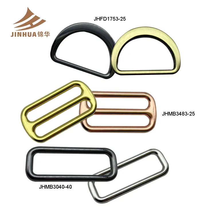 

Bag Accessories metal luggage buckle D O ring slider