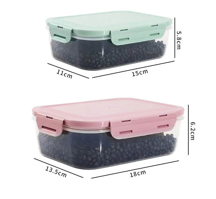 

400ml 800ml 1300ml Insulated microwave lunch box plastic container, Blue,green,pink