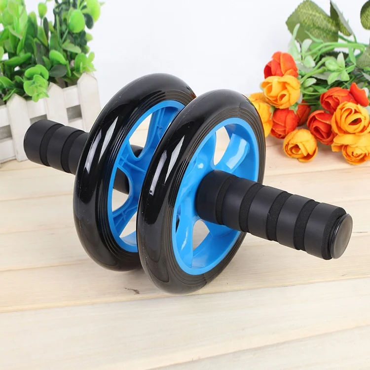 

Wholesale fitness ab wheel roller gym equipment home fitness resistance bands abdominal power wheel roller, Yellow,green,black,blue