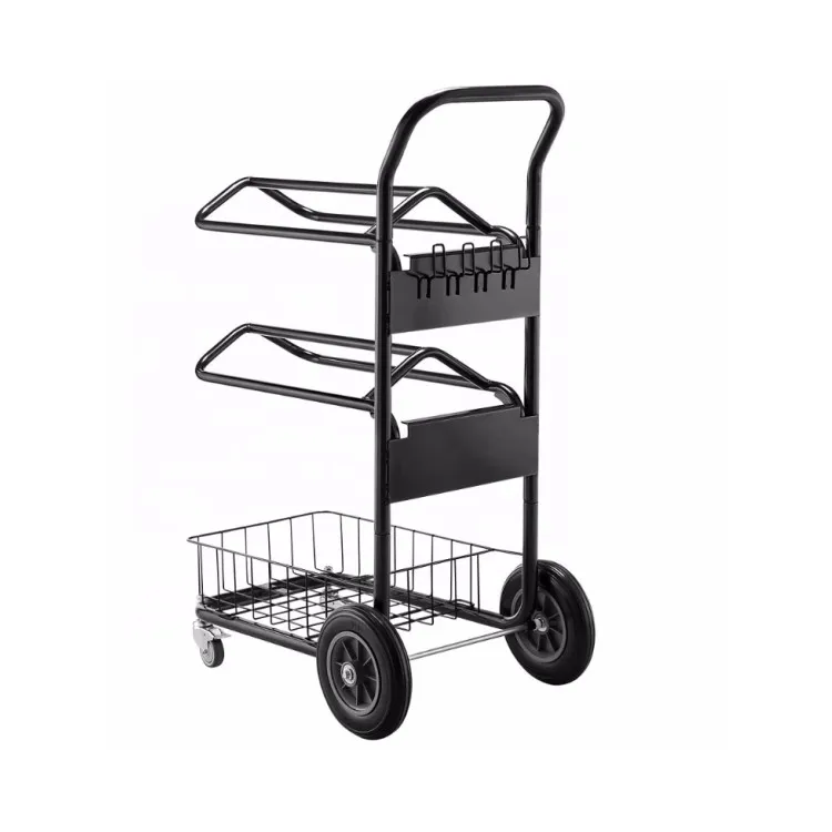 2 Tires Horse Equip Products Trolley Cart Horse Saddle Clamps Display