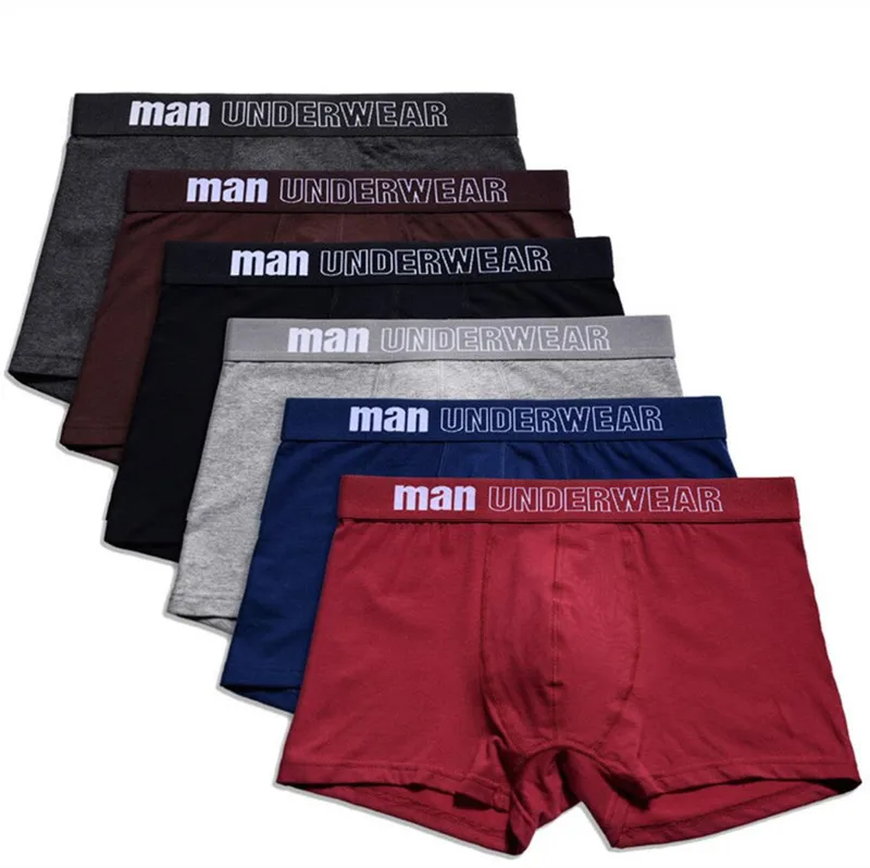 

Cotton cotton men underwear U convex design breathable waist angle pants S~3XL underwear wholesaler, As picture show