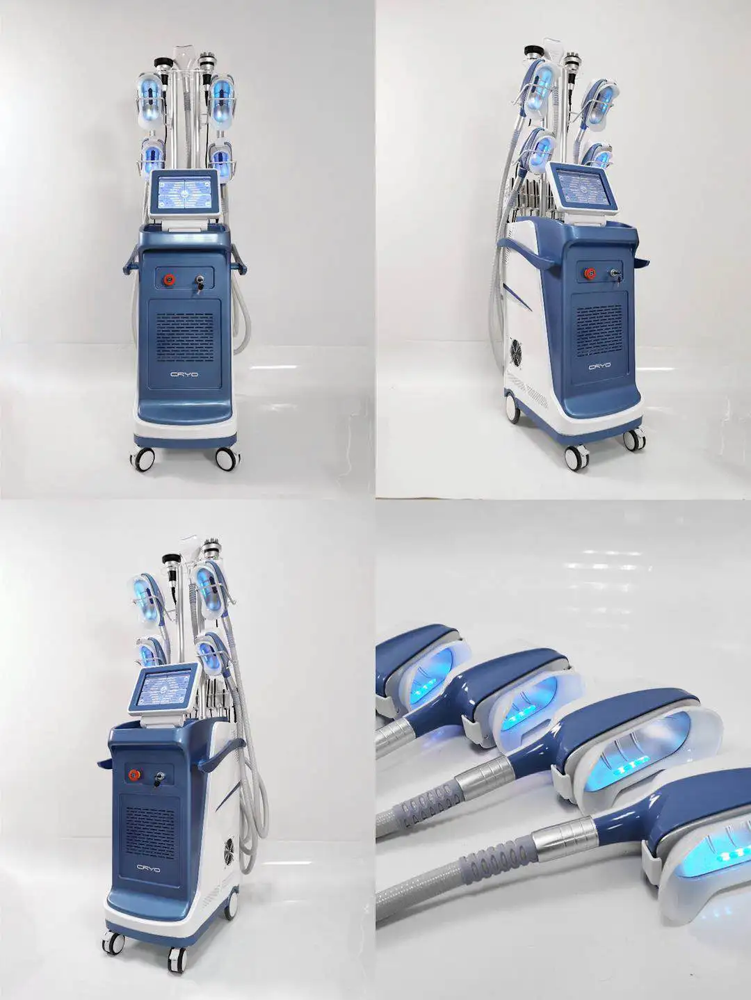 2020 latest cryo 360 5 Handles Fat Freezing double chin removal Cryolipolysie Slimming Machine