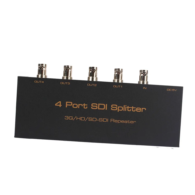 

ASK Manufacturer OEM ODM Cheap Audio HDMI SDI Converter Transmit 1080P`SD HD 3G-SDI 1x2 SDI Splitter 1x4, Black hdmi box