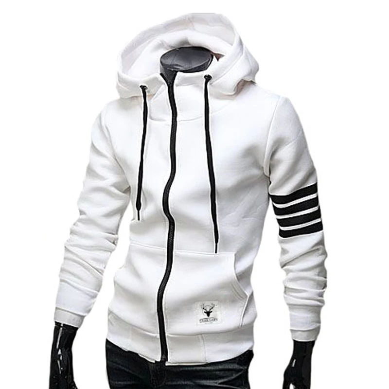 

Spring and Autumn New Men's Hooded Casual Cardigan Sweater Fashion Men's Sweater Jacket Jacket T-Shirt Shirt