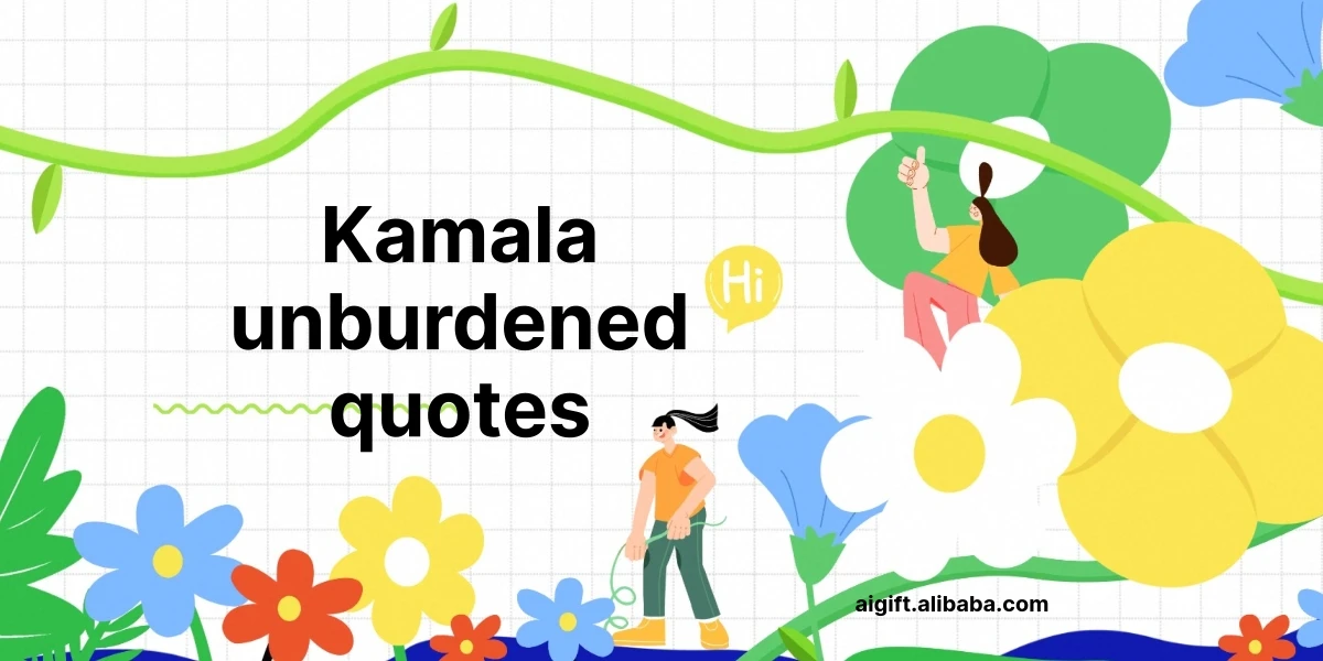 kamala unburdened quotes