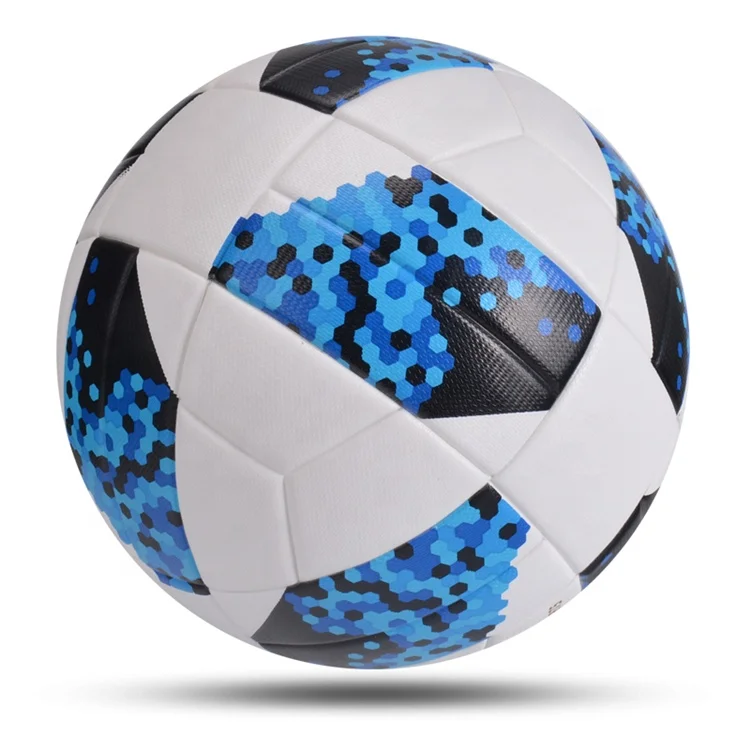 
New High Quality Custom PU Leather Football League Soccer Balls Size 5 Football 