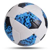 

New High Quality Custom PU Leather Football League Soccer Balls Size 5 Football