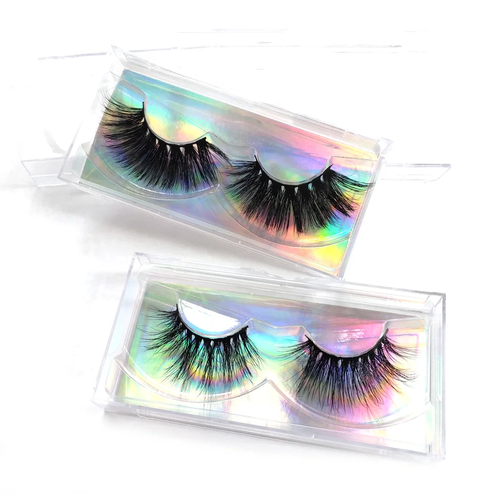 

Own Brand Wholesale Siberian Mink Lashes 3D 25mm Mink Lash Real Mink Eyelashes DHL Black Western Cotton FEDEX OEM Customized Fur