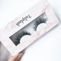 

OEM Marble Magnetic Eyelashes private label Packaging lashes box