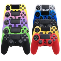 

Multi Color Soft Silicone Rubber Gel Skin Non-slip Protective Case Cover for SONY PS4 Controller ps4 slim pro controller