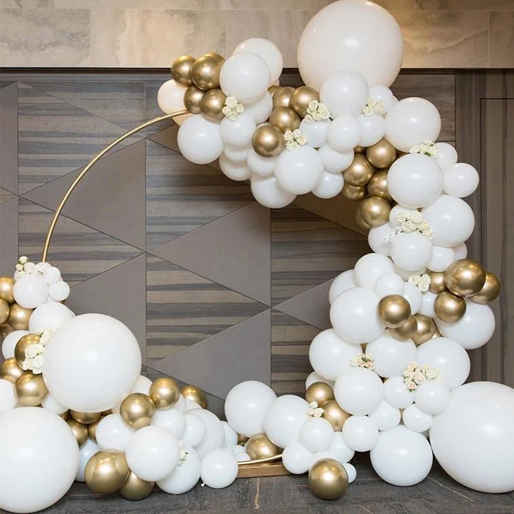 

Wedding Party Supplies Birthday Valentine's Day Decoration White Latex Balloon Garland Arch Kit