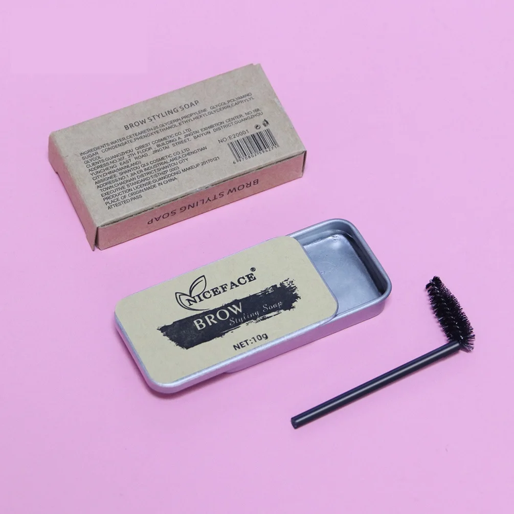 

2021 New Design Private Label Clear Natural Vegan Gel 3D Wild Brow Styling Soap