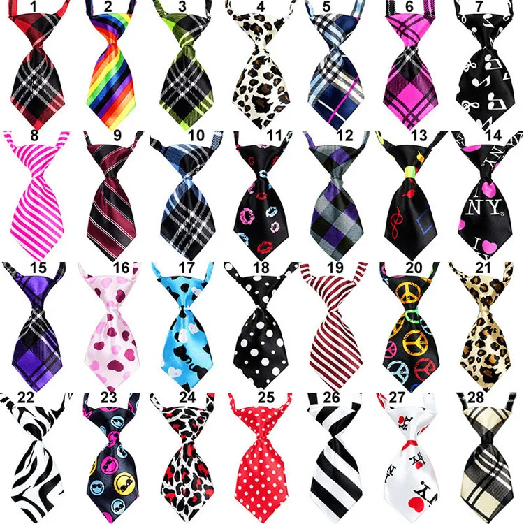 

Wholesale pet accessories multicolor puppy dogs cats bowtie detachable pet tie, Mix color