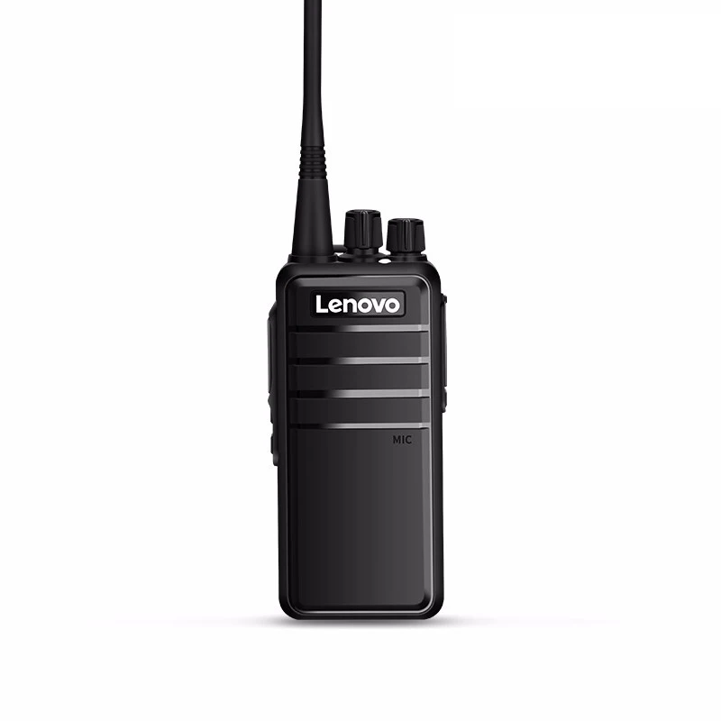 

Lenovo N99 walkie talkie professional 10watt outdoor commercial office hotel self driving with civil handset, Black