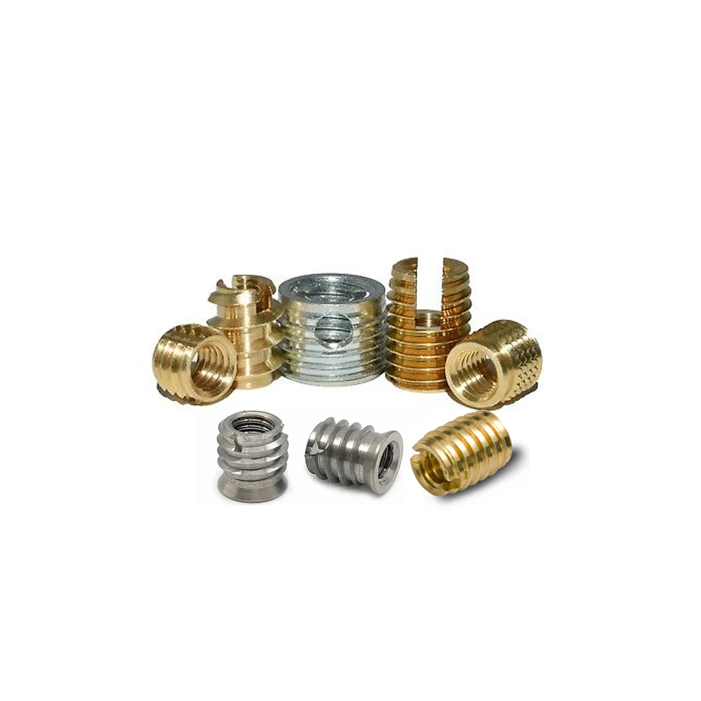 Top Brass Self Tapping Insert Nut For Wood Metal Plastics Buy Brass