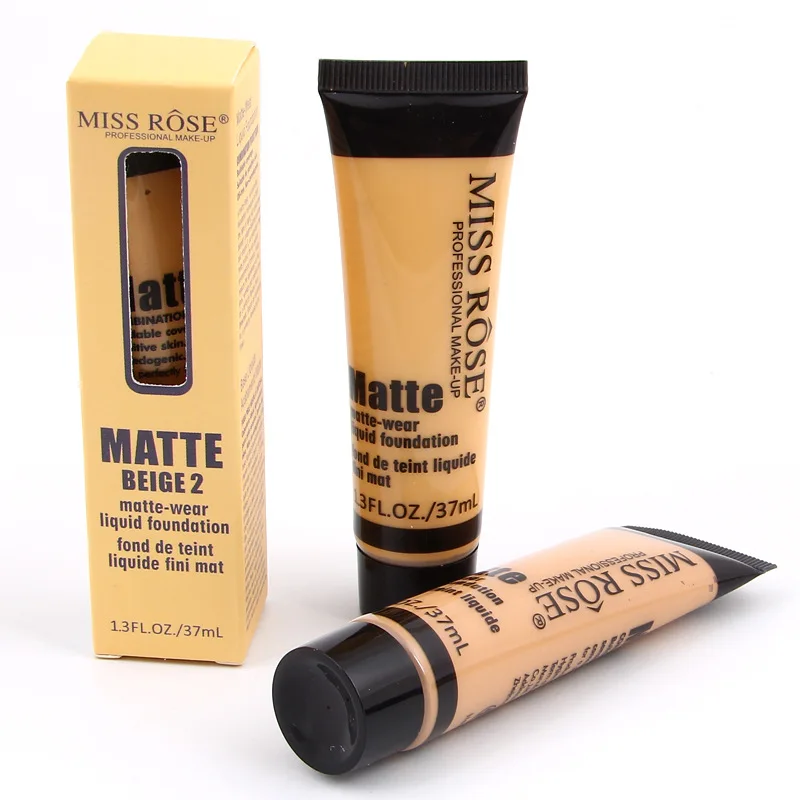 

Yiwu Cosmetics 37ML Moisturizing Matte Concealer Private Label Makeup Repairing Foundation Cream, 10 colors