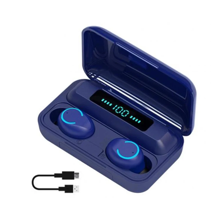 

audifonos f9 tws ipx7 3500mh 2200mah 5.0 earphones wireless headphones ba 2020 f9-10 281 tws headphone