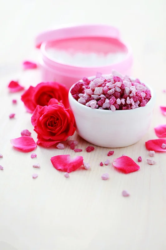 
Purple Lavender purifying cleansing Essential Oil Bath Sea Salt 