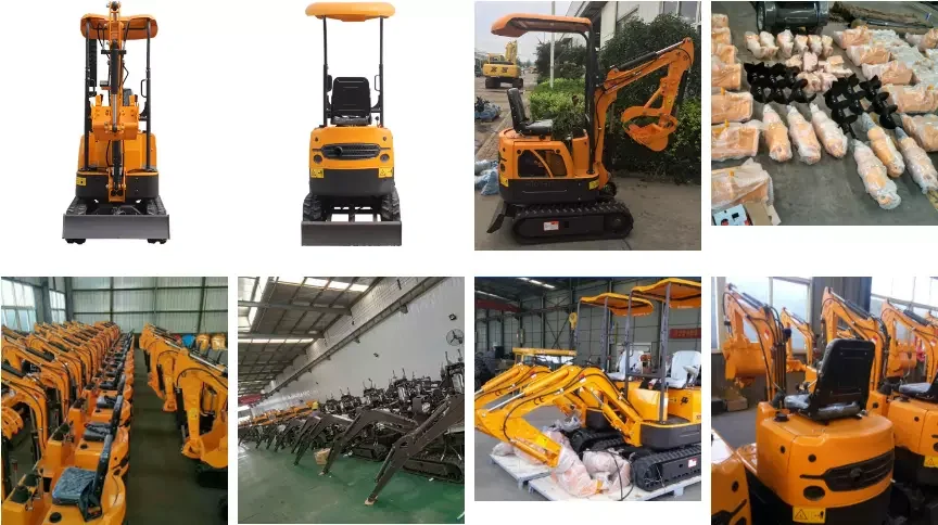 Mini bagger digger micro excavator with import diesel engine  