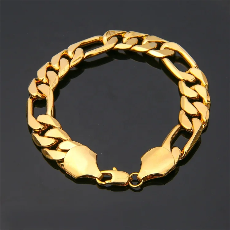 

Factory Direct Sale Trendy Unisex 18k Gold Plated Bracelet Luxury Bracelet Jewelry Bracelet