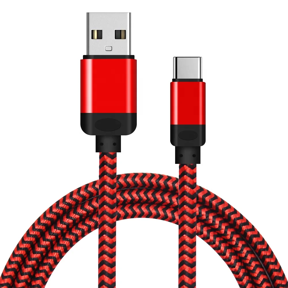 

Ready Stocks With Hanger Tag 10FT usb data cable type c micro usb cable 2.4A nylon braid usb cable for iphone 13 pro max, Red,blue,black,white,green,brown,customized