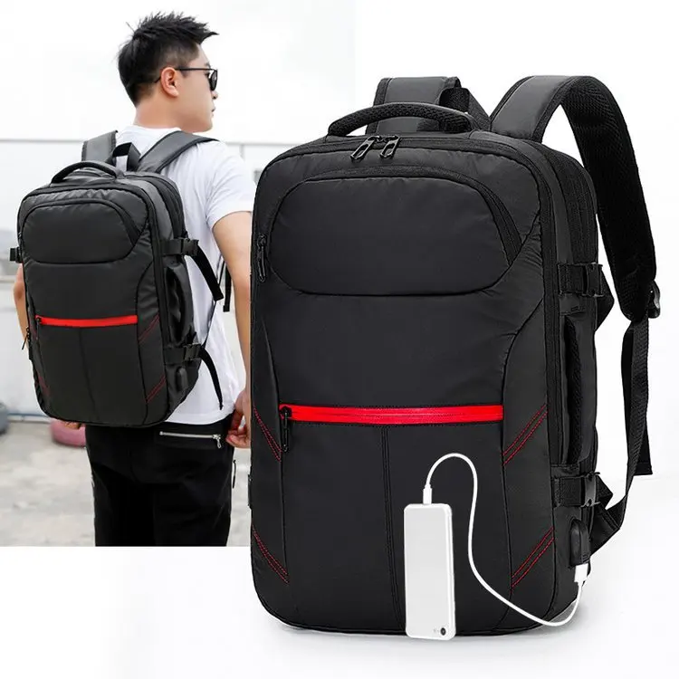 

SB203 Large big capacity expandable other duffel backpacks custom shoe bag usb charging port laptop mochilas travel backpack