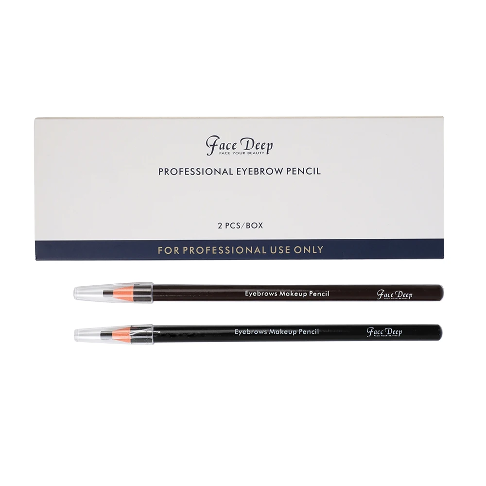 

Deep Face Microblade Products Waterproof Eyebrow Lifter Brown and Black