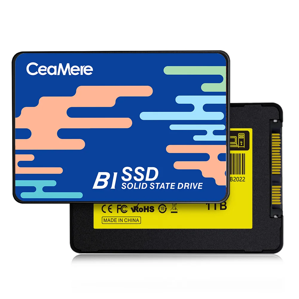 

Ceamere SSD Hard Drives 128GB 256GB 480GB 512GB 1TB Internal Solid State Disk Hard Drive SATA 3 2.5 inch Laptop Desktop PC SSD