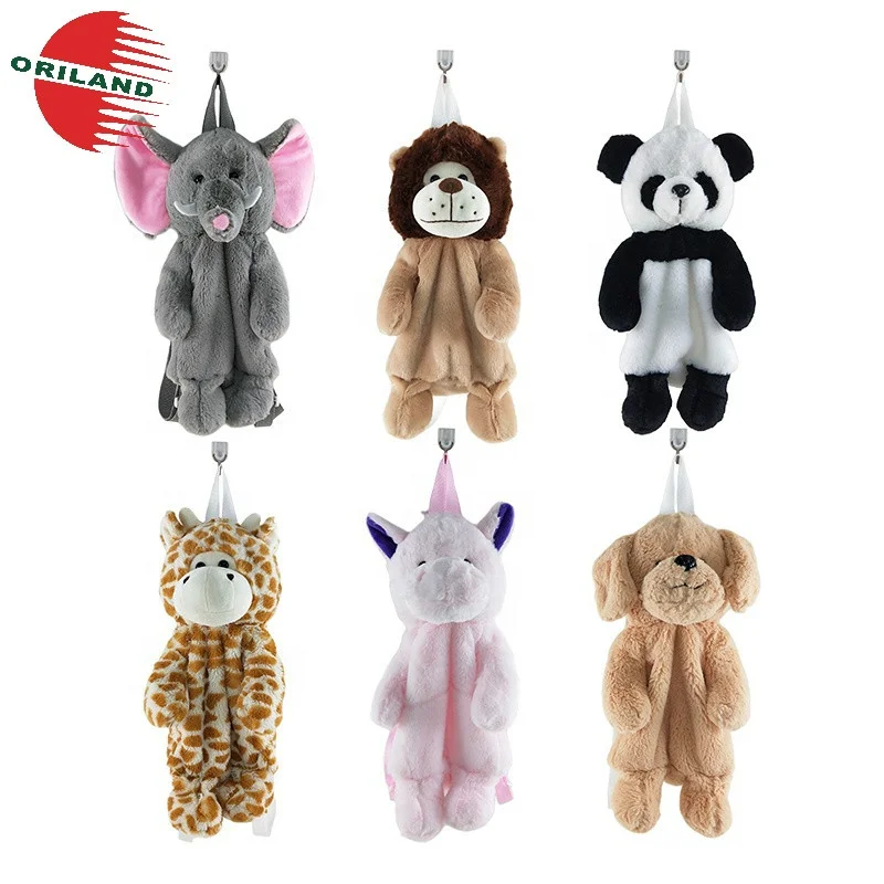 children's plush animal backpacks