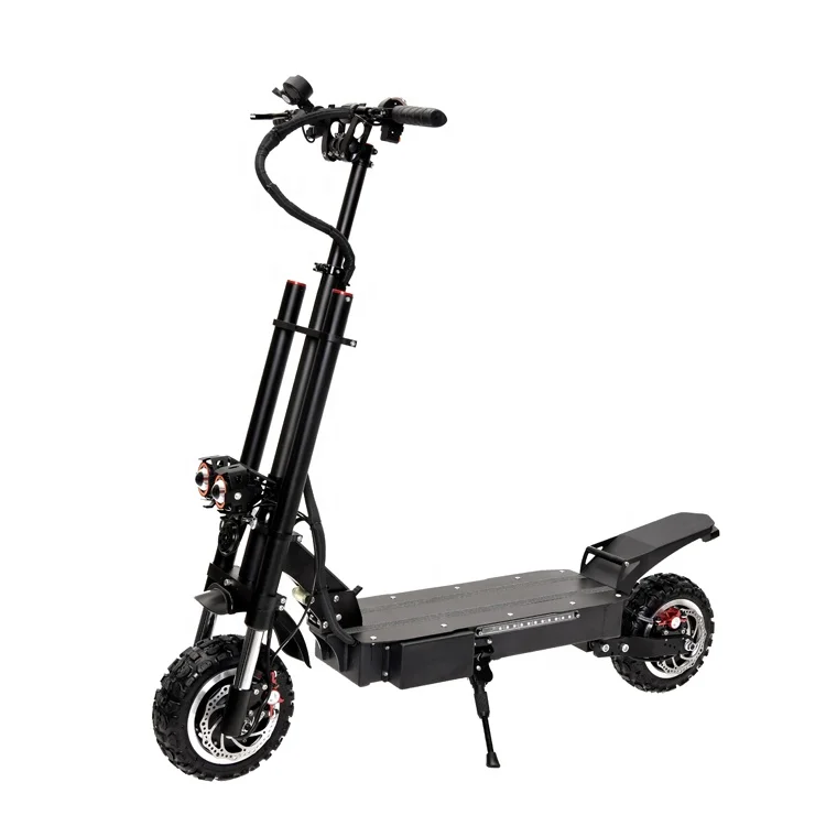 

High Quality Long Range Folding Electric Scooters 6000W Dual Motor Disc Brake Electric Scooters 2021