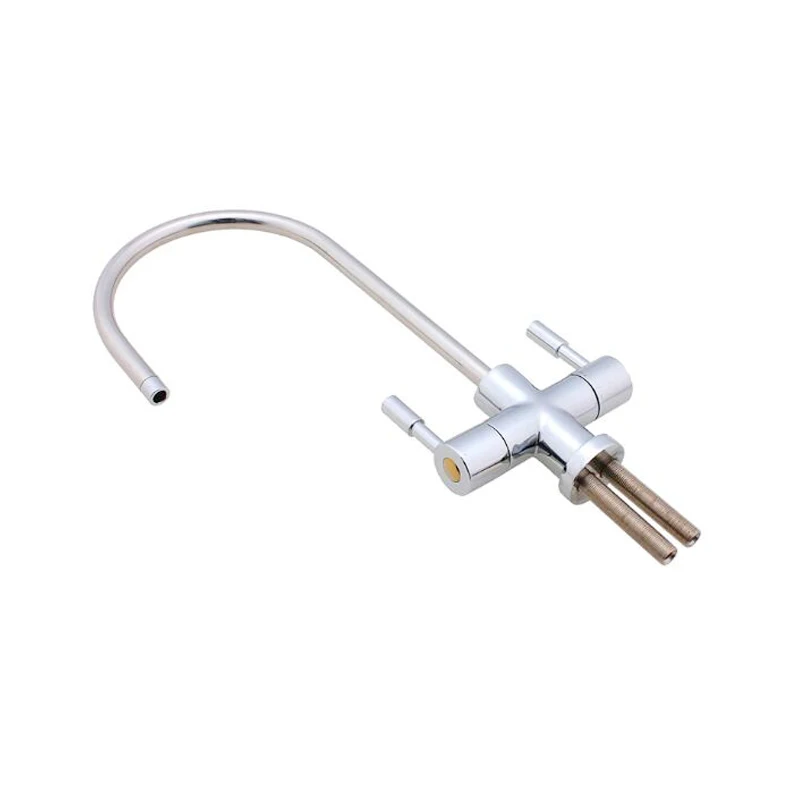 
ro drinking water pure faucet with two way pipe 1/4