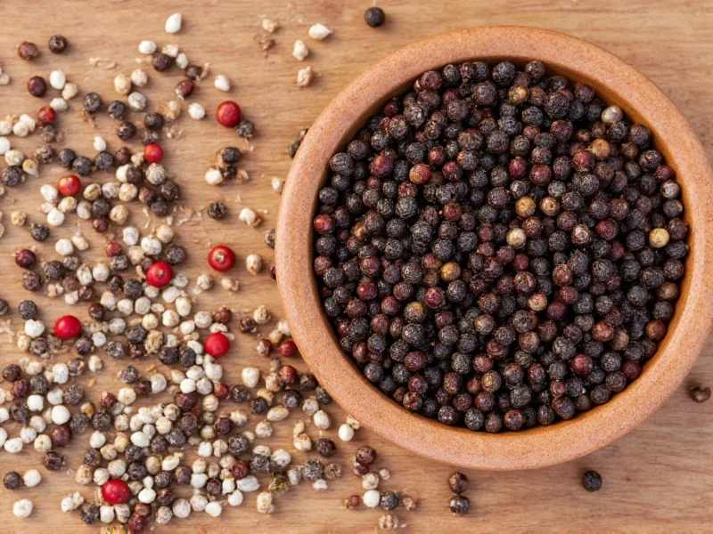 4 Main Peppercorn Varieties Explained: Flavor & Uses