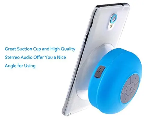 2020 Best Selling BTS06 Waterproof Wireless Mini Shower Bluetooth Speaker - ANKUX.COM