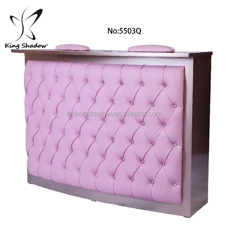 

luxury salon pedicure chair nail equipments barber table white reception desk nail tables for sale