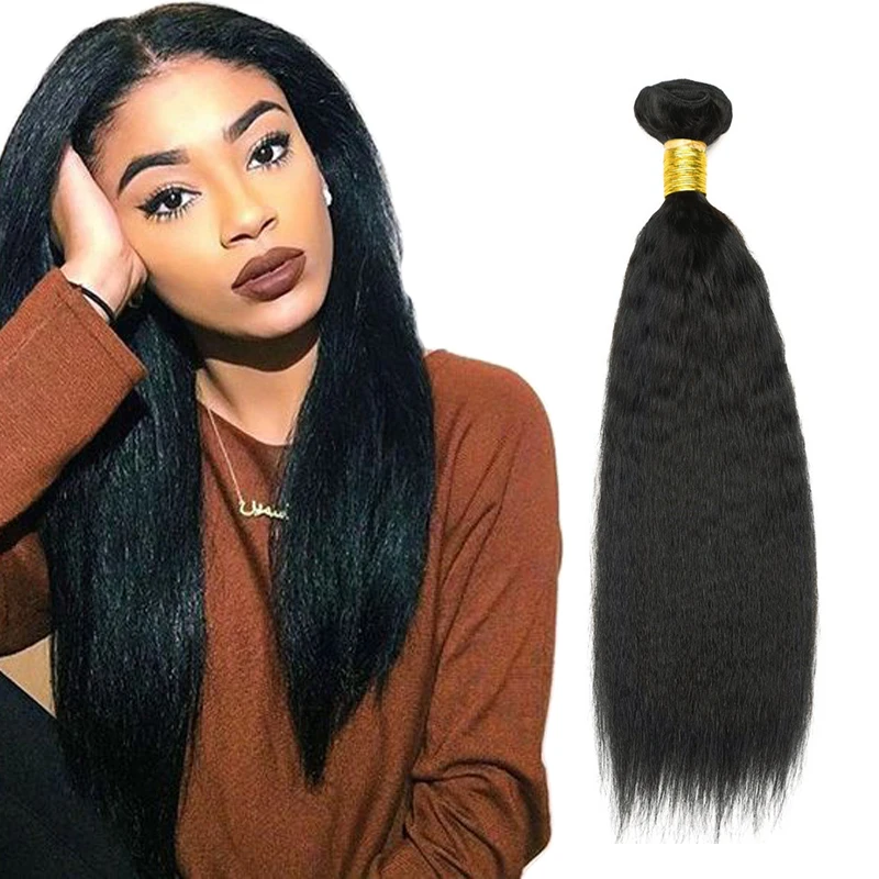 high quality brazilian hair wholesale light yaki straight hair