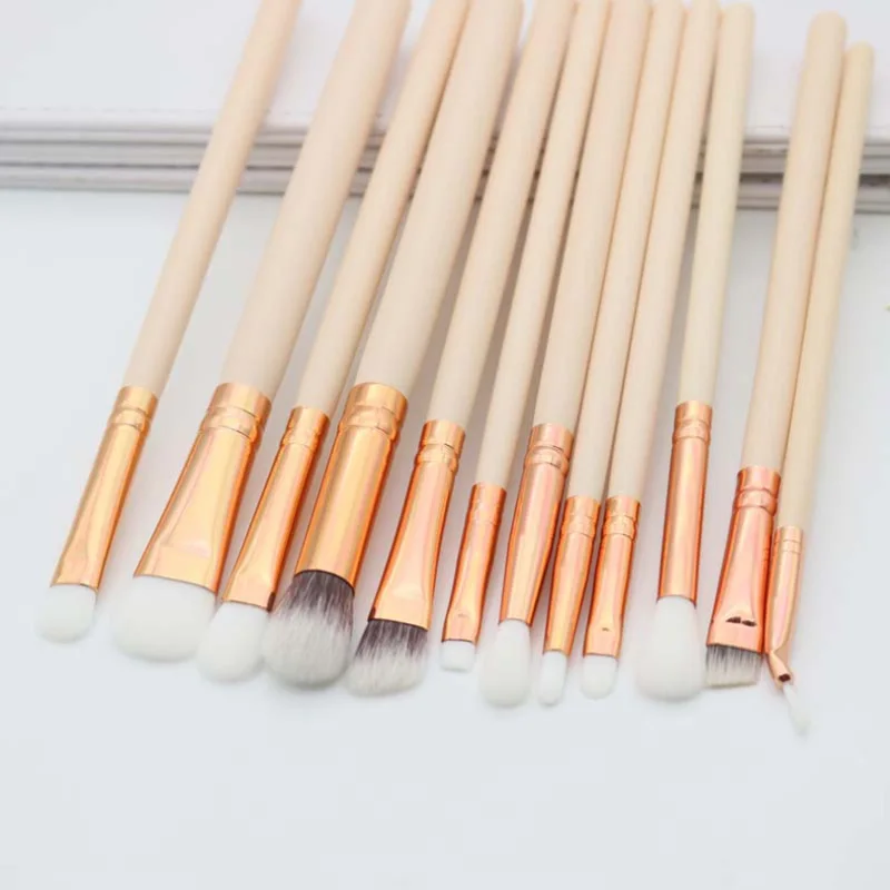 

12pcs rose gold eye makeup brush eyeshadow eye brush set makeup brush set