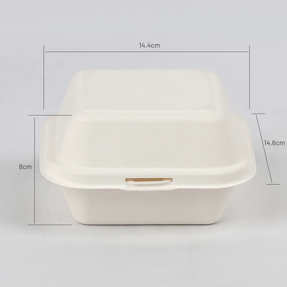 

Pulp Food Packaging Biodegradable Sugarcane Bagasse Tray