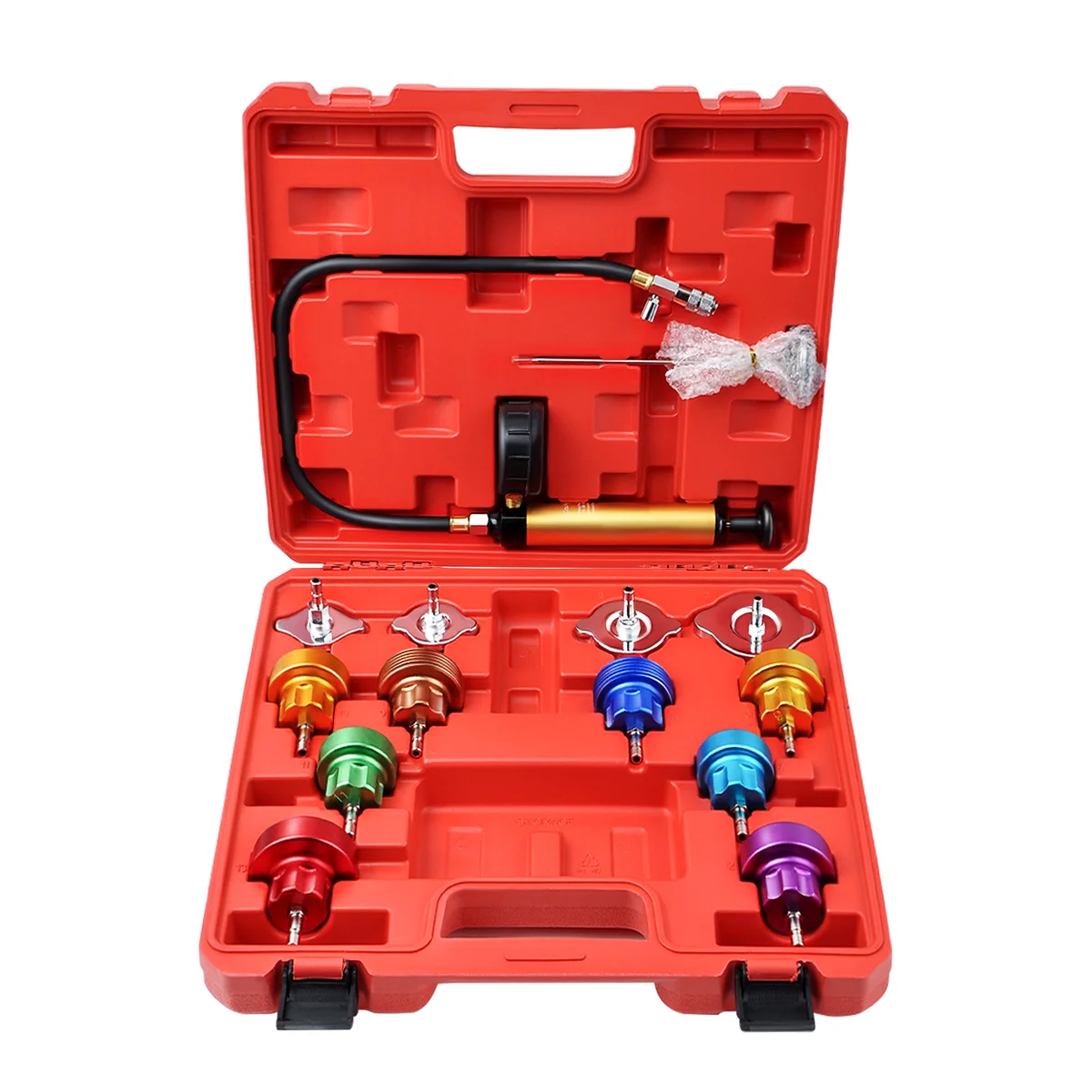 

Local stock in America! Winmax 14PCS Car Radiator Pressure Tester Kit Water Tank Leak Detector