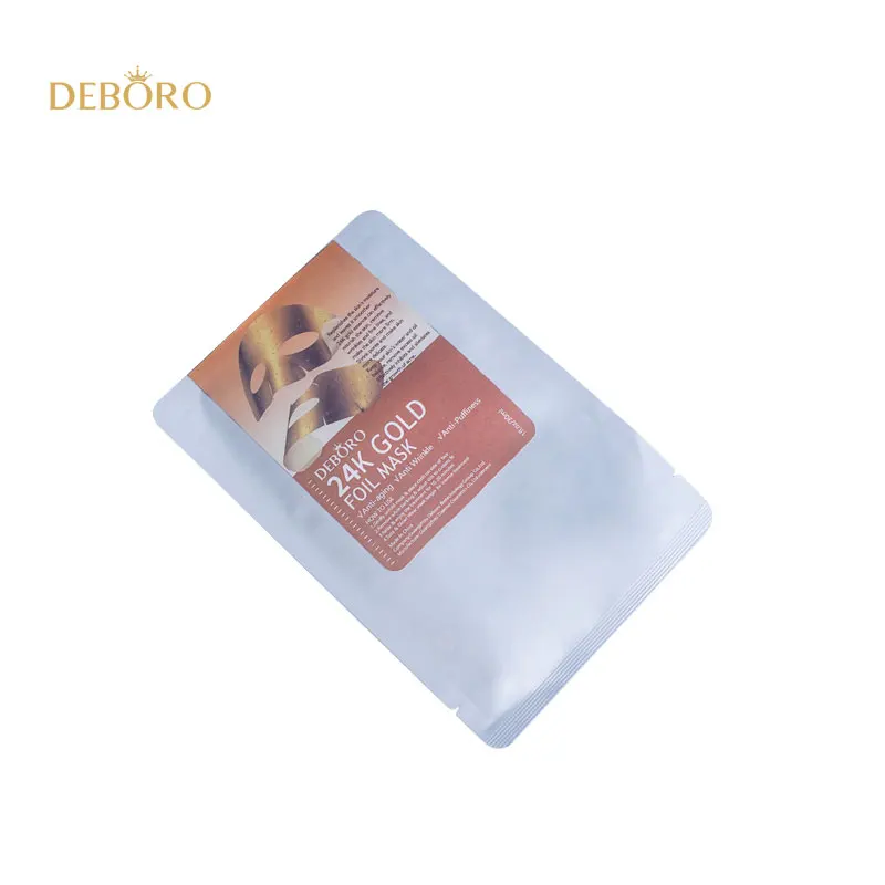 

New Arrival High Quality 24K Gold Foil Facial Sheet Mask