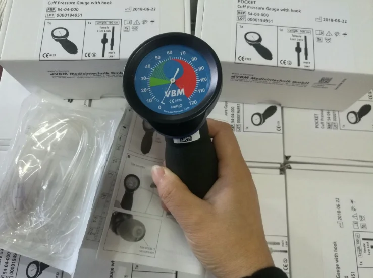 Handheld Air Bag Pressure Gauge Tracheal Intubation Pressure Gauge Icu