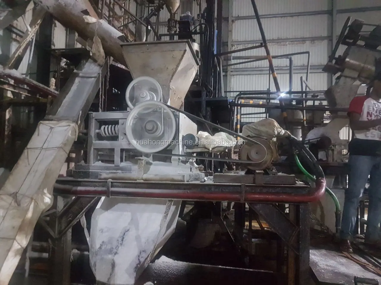 Automatic Rock Salt Crusher Machine Stainless Steel Salt Powder