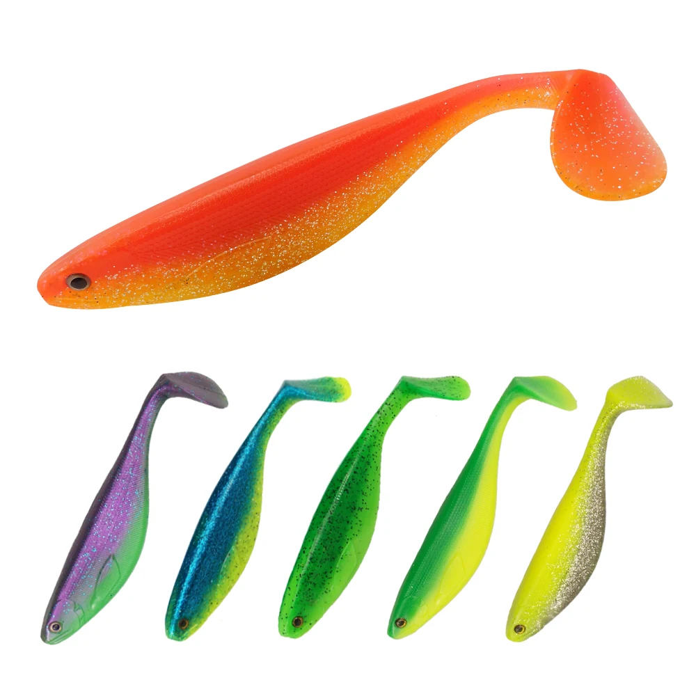 

ESFISHING Fishing Lure Bit Bait Scot Shad 175mm 2pcs 40g lure Trout Peche Soft Plastic fishing